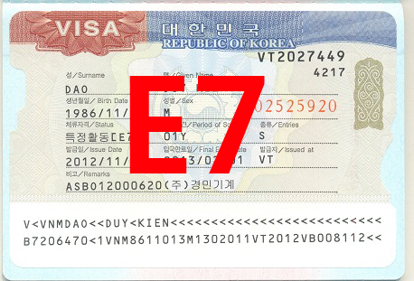 hanquoc247 visa E7 tai Han